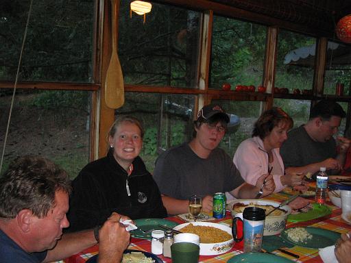 2005-08-18.cabin.dinner.3.njs.lake_cabin.cook.mn.us 