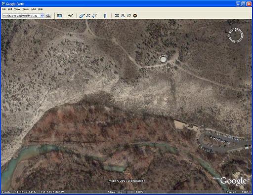montezuma_castle.satellite_image.verde_valley.az.us 
